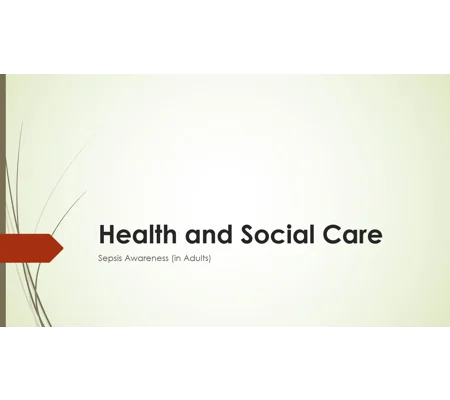 Sepsis & NEWS2 Awareness Training Resources