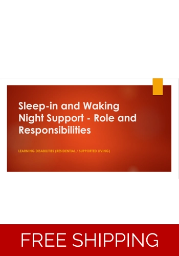 Learning Disabilities - Sleep In and Waking Night Support Awareness