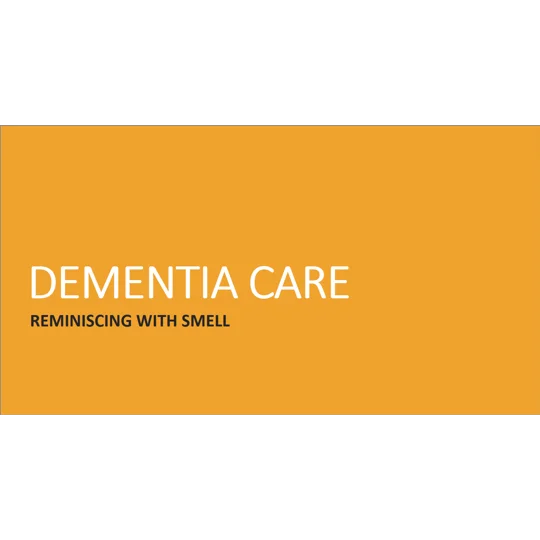Reminiscing with Smell Training Resources
