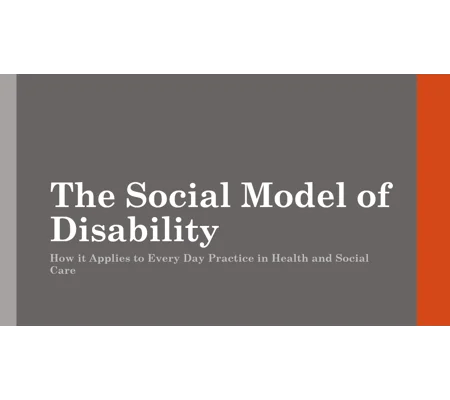 Social Model of Disability Training Resources