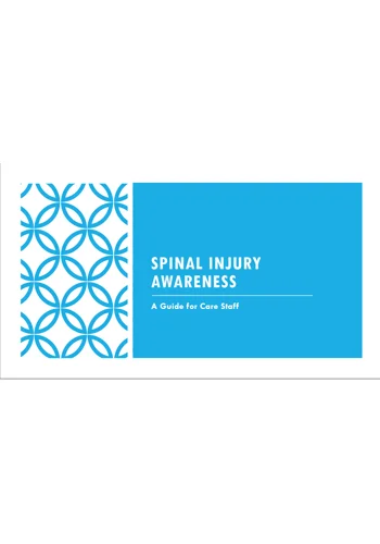 Spinal Injury Awareness Training Resources
