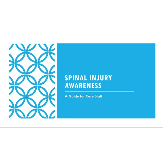 Spinal Injury Awareness Training Resources