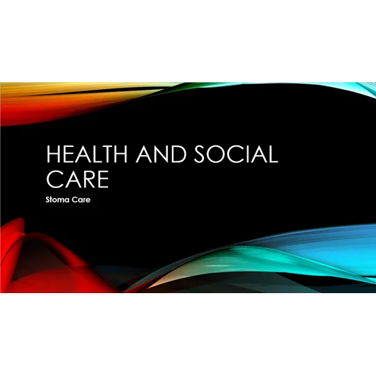 Stoma Care Training Resources