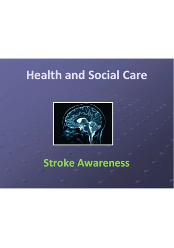 Stroke Awareness Training Resources