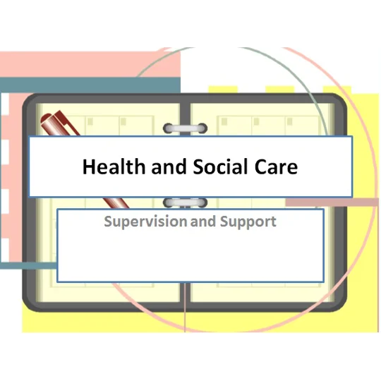 Supervision and Support Training Resources