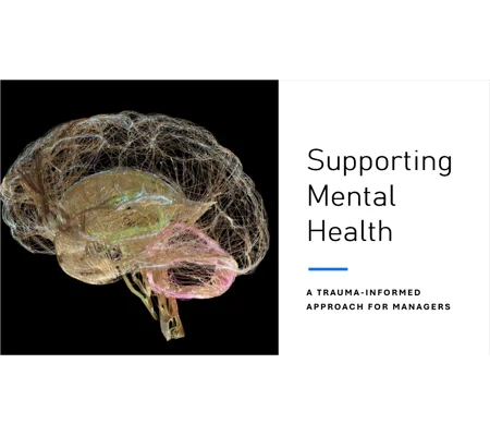 Mental Health - A Trauma Informed Approach for Managers Training Resources