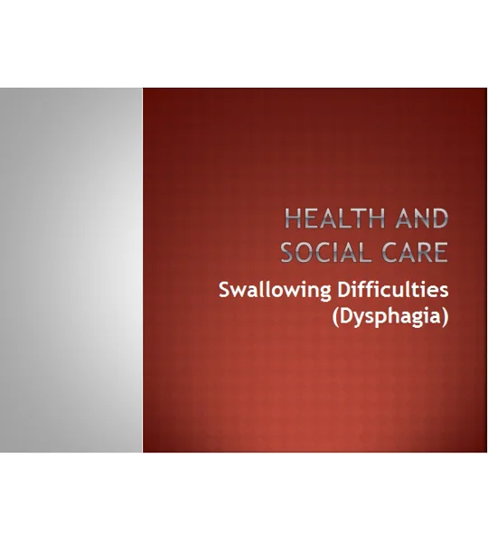 Dysphagia Awareness Training Resources