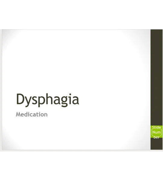 Dysphagia Awareness Training Resources