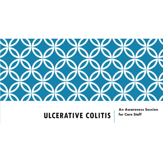Ulcerative Colitis Awareness Training Resources