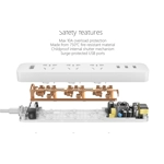 Xiaomi power strip With 3 USB Extension Socket Plug Multifunctional Xiaomi power strip With 3 USB Extension Socket Plug Multifunctional