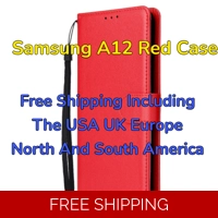Samsung A12 Red Case