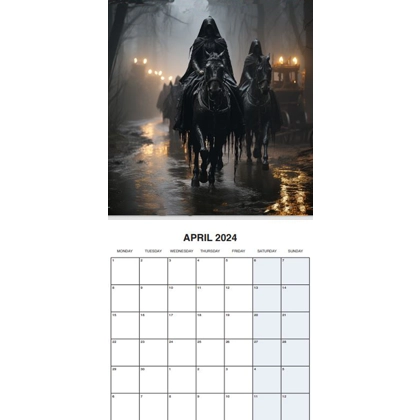 LOCKDOWN IMAGES CALENDAR 2024