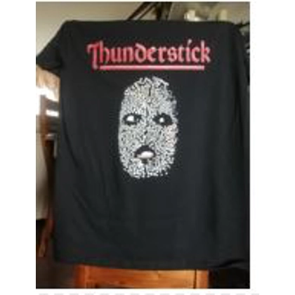 THUNDERSTICK MASK IMAGE AND LOGO T SHIRT