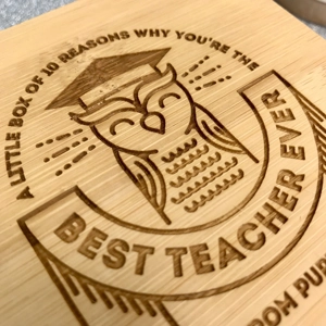 Personalised 10 Reasons Why You're The Best Teacher Ever Gift