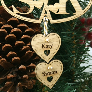 Our First Christmas Mr & Mrs Decoration