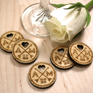 Personalised Rustic Wooden 