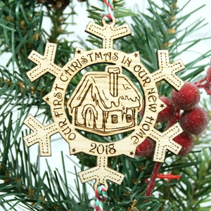 Our 1st Christmas In Our New Home Decoration