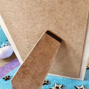 Personalised New Baby Keepsake Birth Information Nursery Artwork