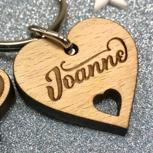 Personalised Couples Keyring "I'm Yours, You're Mine" Anniversary Gift