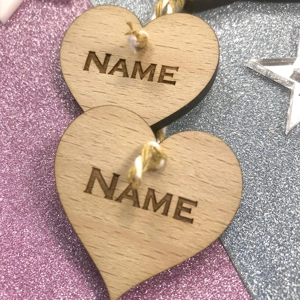 Personalised Married Couple Wooden Horseshoe Keepsake Gift