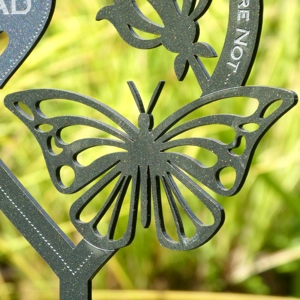 Personalised Memorial Remembrance Sympathy Butterfly Garden Ornament Gift