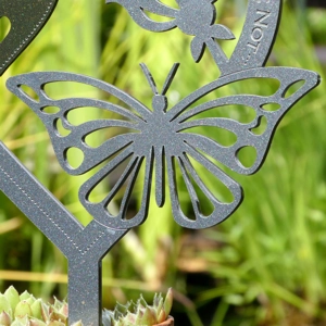 Personalised Memorial Remembrance Sympathy Butterfly Garden Ornament Gift