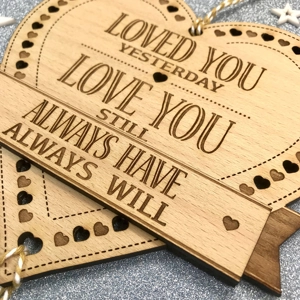 Personalised Love You Rhyme Wedding / Bridal Keepsake Gift