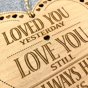 Personalised Love You Rhyme Wedding / Bridal Keepsake Gift