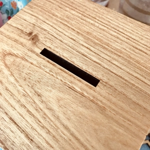 Personalised Wooden Money Box - Stars