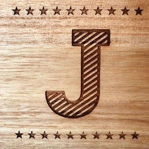 Personalised Wooden Money Box - Stars