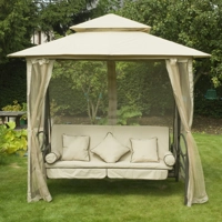 Regency 3 Seater Swing Seat - Natural