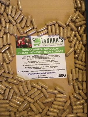 100 Capsules Mondia Whi..