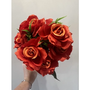 Orange/Red rose bunch