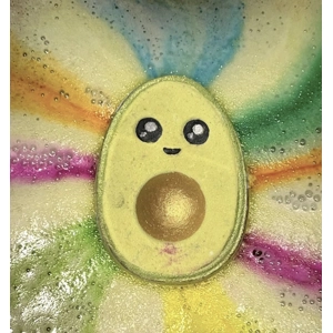 Avocado bath bomb