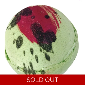 Watermelon kiwi round bathbomb
