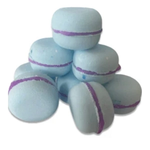 Blackberry jam macaroon bath bomb