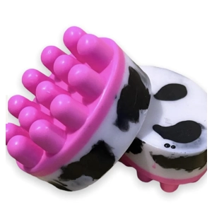 Udderly strawberry massage soap bar