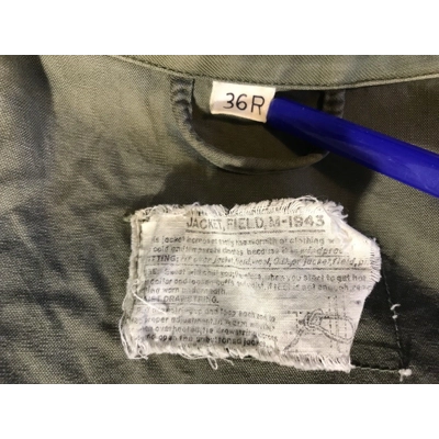 WWII US M43 Field Jacket, Staff-Sergeant & 11th Armored Div Patches WWII US M43 Field Jacket, Staff-Sergeant & 11th Armored Div Patches