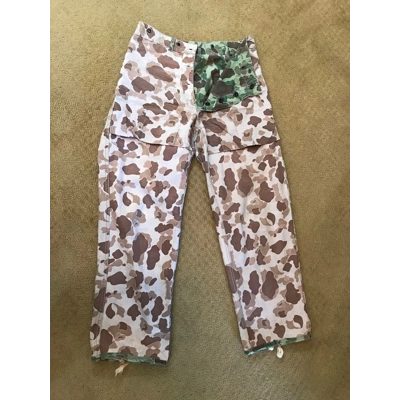 WWII USMC P44 M44 Reversible Camouflage Trousers WWII USMC P44 M44 Reversible Camouflage Trousers