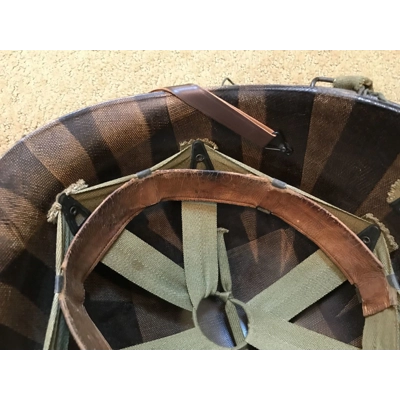 US WWII Infantry Tech Corporal Kneeling Uniform & Equipment Display