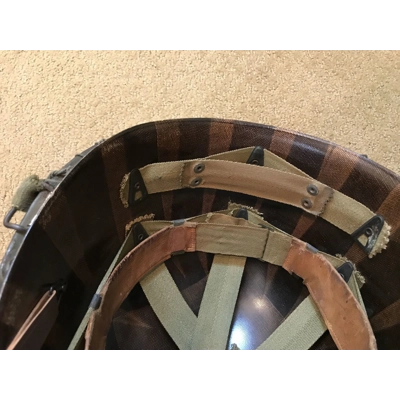 US WWII Infantry Tech Corporal Kneeling Uniform & Equipment Display