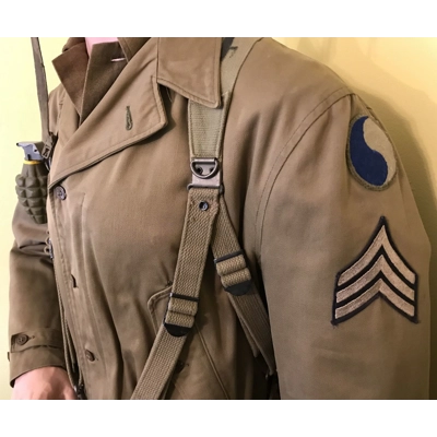 US WWII 29th Inf Div Sergeant Uniform Display with Equipment & Mannequin US WWII 29th Inf Div Sergeant Uniform Display with Equipment & Mannequin