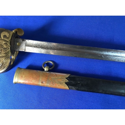 Late Victorian Era British Naval Officer Dress Uniform Set w/ Sword Late Victorian Era British Naval Officer Dress Uniform Set w/ Sword