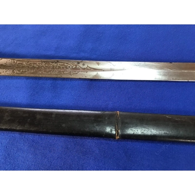 Late Victorian Era British Naval Officer Dress Uniform Set w/ Sword Late Victorian Era British Naval Officer Dress Uniform Set w/ Sword