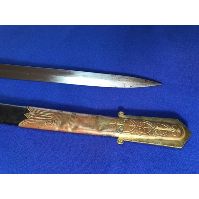 Late Victorian Era British Naval Officer Dress Uniform Set w/ Sword Late Victorian Era British Naval Officer Dress Uniform Set w/ Sword