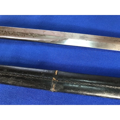 Late Victorian Era British Naval Officer Dress Uniform Set w/ Sword Late Victorian Era British Naval Officer Dress Uniform Set w/ Sword