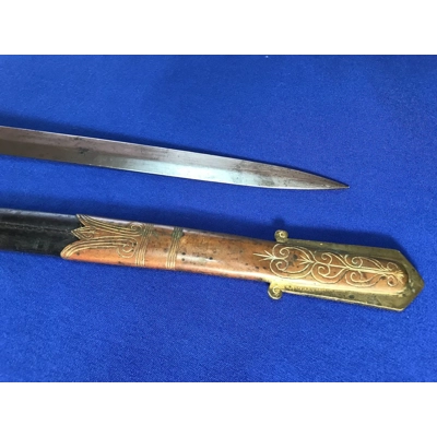 Late Victorian Era British Naval Officer Dress Uniform Set w/ Sword Late Victorian Era British Naval Officer Dress Uniform Set w/ Sword