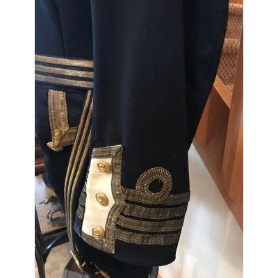 Late Victorian Era British Naval Officer Dress Uniform Set w/ Sword Late Victorian Era British Naval Officer Dress Uniform Set w/ Sword