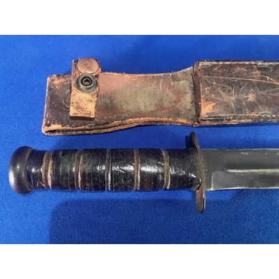 US WWII USMC KA-BAR Fighting Knife