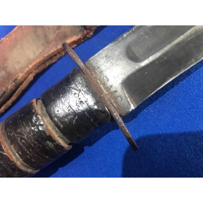 US WWII USMC KA-BAR Fighting Knife